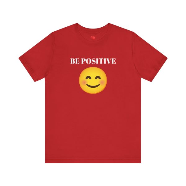“LOVE” Men’s T-Shirt Classic Jersey Short Sleeve Tee - Be Positive - Image 9